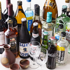 飲み放題メニューも充実!宴のひとときを