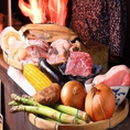 岡山県産の地物を使った食材での炉端焼きは、老若男女問わず人気メニューです。ぜひ岡山の地酒と一緒に召し上がってください！！
