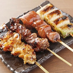 串焼き盛り合わせ６本