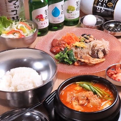 韓国酒場 こちゅのおすすめランチ1