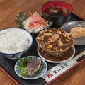 料理メニュー写真&nbsp;こぼし麻婆豆腐定食