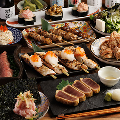 炭火と酒 炉虎 ろっこのコース写真