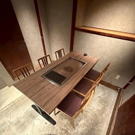 店内は、プライベート感を重視したお洒落な設計です◎