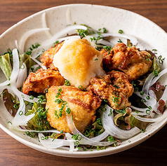 若鶏の唐揚げおろしポン酢