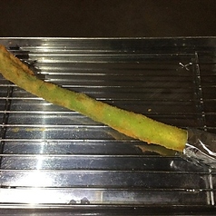 長芋 串揚げ/あすぱら1本揚げ/ししとう 串揚げ