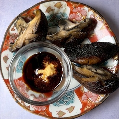 原木しいたけ炭火焼き