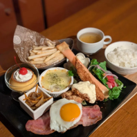お食事メニューも充実。カフェ利用からしっかりランチ迄