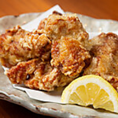 徳島産地鶏阿波尾鶏の唐揚げ
