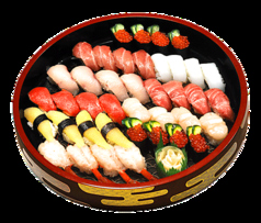 《4人盛り》【特上にぎり】