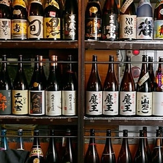 《こだわり》九州焼酎、常時100種ご用意しております。