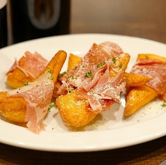 ニョッコフリットと生ハム