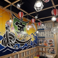 清潔感ある明るい雰囲気の店内♪