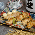 料理メニュー写真&nbsp;炭火で香ばしく焼き上げる焼き鳥は、外はパリッと中はジューシー。柏で味わう王道の一串。
