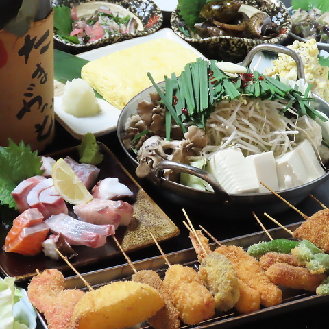 【東加古川駅より2分】本格串カツ・モツ鍋が自慢のお店！各種飲み会やご宴会に是非♪