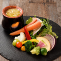 料理メニュー写真 バーニャカウダ