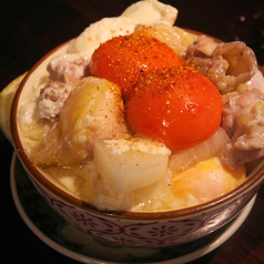 大摩桜の汁だく親子丼