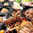 当店名物の開運寿司、刺身盛り合わせ、せいろ蒸し、串焼きなど、飲み放題付3000円～お楽しみいただけます！バラエティ豊かなお料理の数々で宴会が盛り上がること間違いなし！フロア貸切のご予約も承っておりますので団体様にもおすすめです！