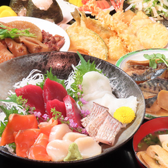 ＜当店の人気メニューが大集合＞こだわりが詰まった飲み放題付きのコースを各種ご用意！ご予約はお早めに！の写真