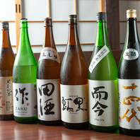 30種類以上の日本酒をご用意♪