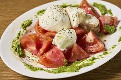 青唐バジルのゴロゴロカプレーゼ