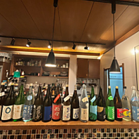こだわりの日本酒飲み放題♪