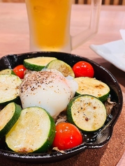 彩り夏野菜のアヒージョ