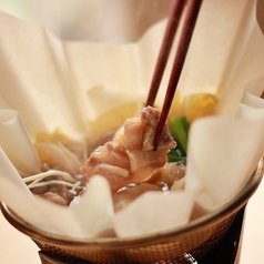 鰹出汁であっさり牛すじ鍋