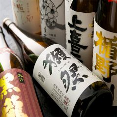 厳選！全国の日本酒40種をご用意！