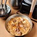 料理メニュー写真&nbsp;釜炊きご飯で食べる親子丼　並