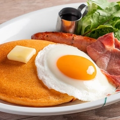 オートミールパンケーキプレート