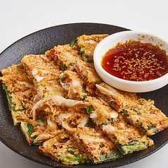 白エビと桜エビのチヂミ