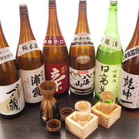 季節の日本酒をご用意