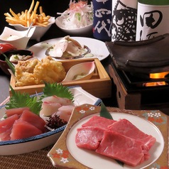 鮮魚地酒と飛騨牛のお店　個室居酒屋　一代目 雅-MIYABI-のコース写真