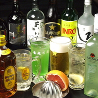 女子会コースはなんと4時間飲み放題付き！！