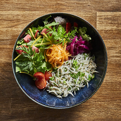 海風とハーブの発酵しらすサラダBOWL