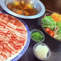 名物牛タン＆伊勢豚★贅沢しゃぶしゃぶを堪能