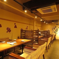 愛煙家の方に嬉しい店内