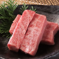 厚切り和牛カイノミ(あおさトロロ)