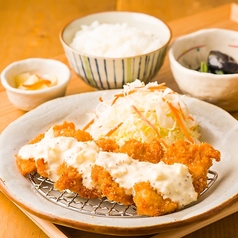 鶏フィレカツ南蛮定食