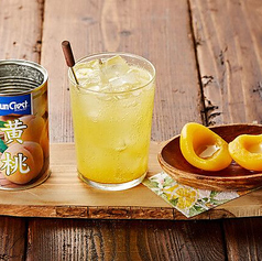 とろとろ生搾り桃サワー