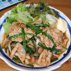 究極のバラ肉炒め