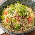 料理メニュー写真&nbsp;特製ラーメンサラダ/海鮮サラダ