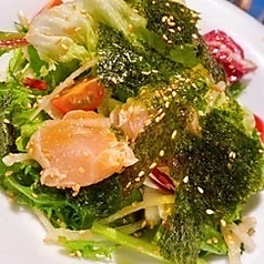 ささみと数種野菜のチョレギサラダ