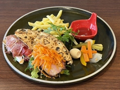 PIZZA サンド(生ハムとグリル野菜)