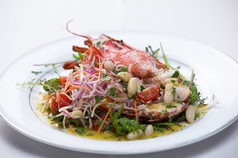 il Cortile 活きオマール海老のカタルーニャ風サラダ Insalata alla Catalana