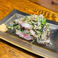 納得の鮮度が入荷した時だけ提供する極上の日替わり刺身