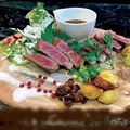 料理メニュー写真&nbsp;黒毛和牛おつまみステーキ