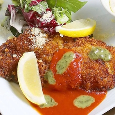 ビストロチキンカツレツ~トマト&バジルソース~