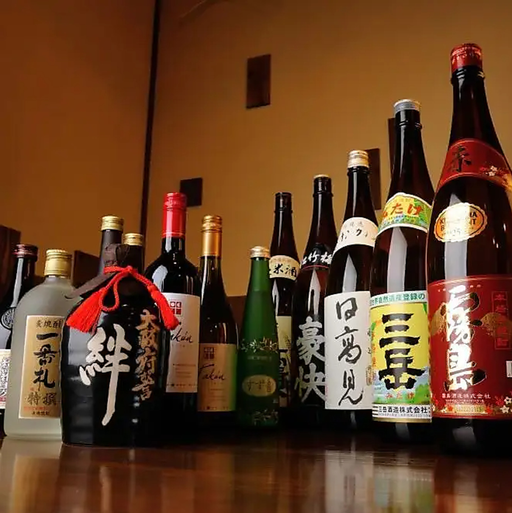 【種類豊富なお酒♪】お刺身や焼肉などのお料理に合うお酒が必ず見つかります！ご賞味くださいませ！