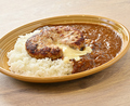 料理メニュー写真&nbsp;チーズINハンバーグカレー